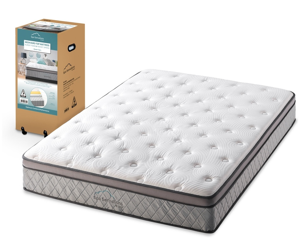 Kmart Euro Top Pocket Spring Mattress