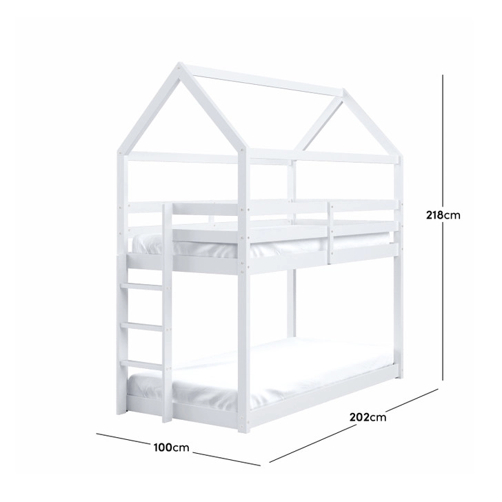 Brook Timber House Design Twin Bunk Bed