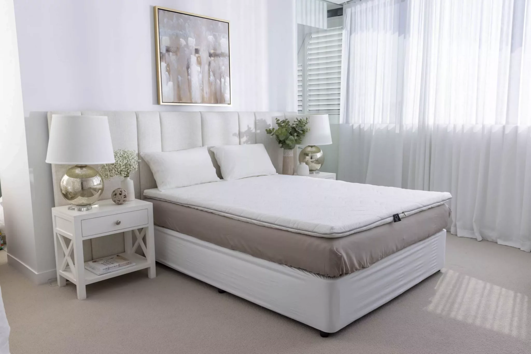 latex mattress topper