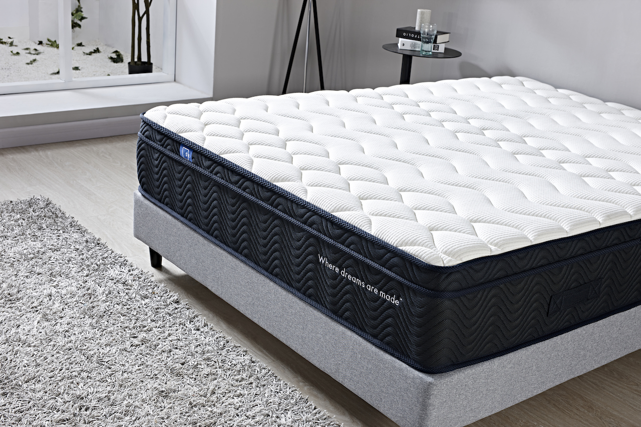 Australian super king mattress on Sleep Republic Pro bed base