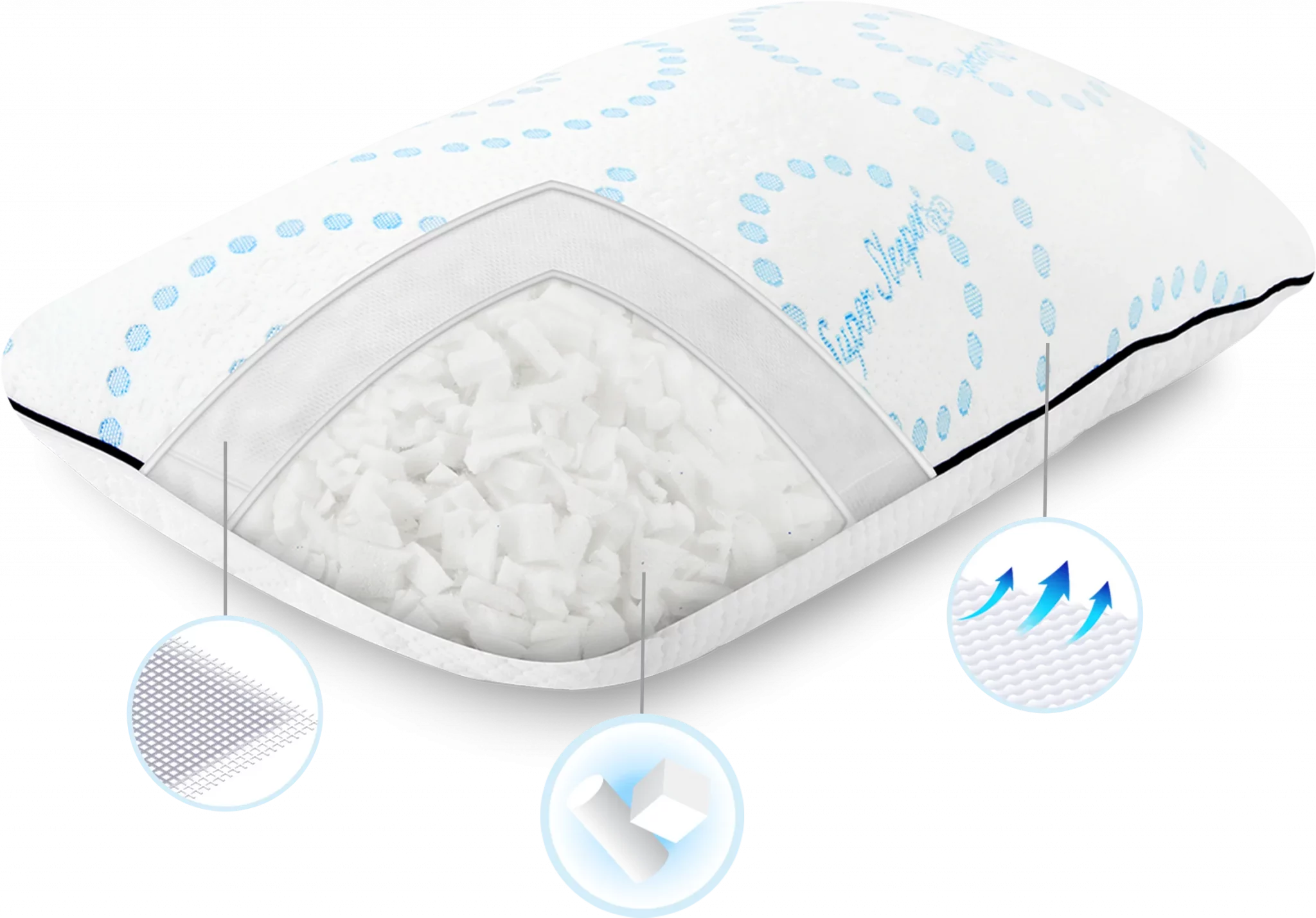 SuperSleeperPro Every Comfort Pillow