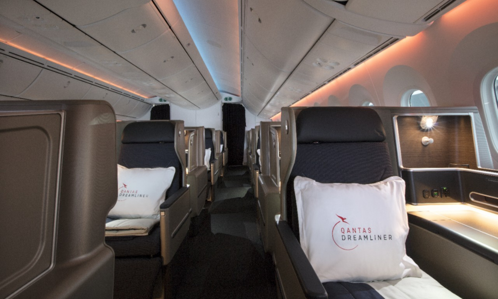 Qantas Business Class
