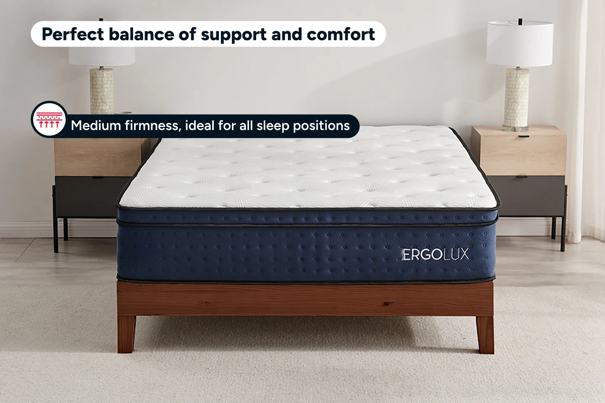 Ergolux Luxe Cooling Mattress (Medium)